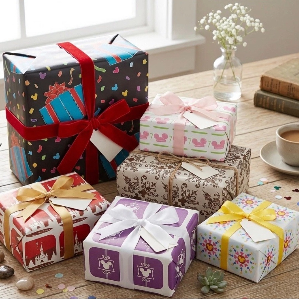 Disney Gift Wrap Assortment with 6 Different Patterns